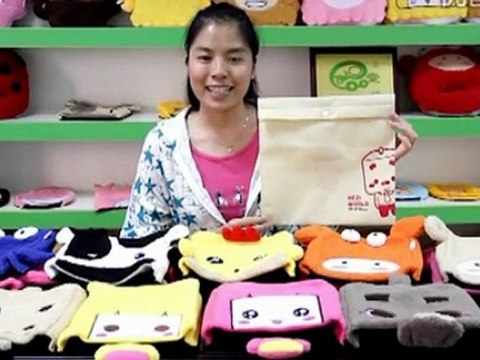 USB Plush Hand Warmer Mouse Pad Mat by 广州亮节公司