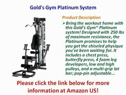Gold's Gym Platinum System Review