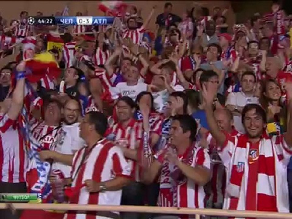 Челси - Атлетико Мадрид 1-4. Суперкубок Европы. HD