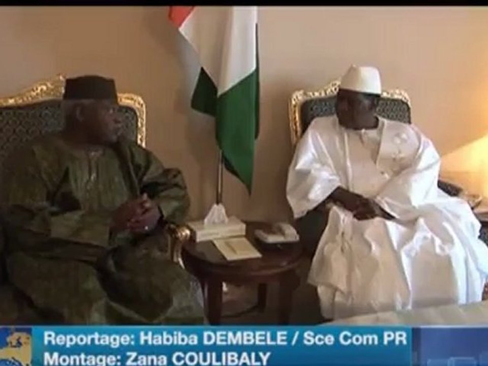 Audience accordée au Chef de l'Etat par le Président de la République du Tchad, SEM.Idriss DEBY