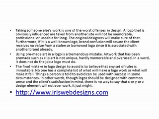 10 Mistakes to Avoid In Logo Design