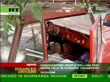 Disabled Russian drivers plead for more support