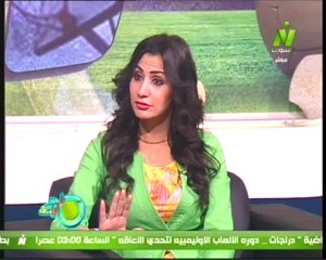 حوار ك عماد السيد مع الاعلاميه هبه ماهر فى صباح الرياضه