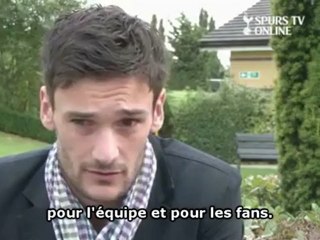 Les premiers mots d'Hugo Lloris à Tottenham !