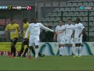 Résumé US Quevilly - FC Metz (31/08/2012)