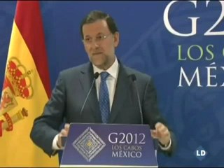 Rajoy niega presiones para pedir ya el rescate financiero