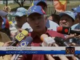 “El Gorrazo” recorrió las calles de Caracas en apoyo a Henrique Capriles