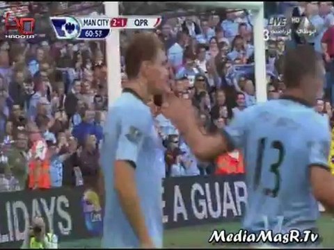 اهداف مانشستر سيتي 3-1 كوينز بارك رينجرز تعليق فهد العتيبي