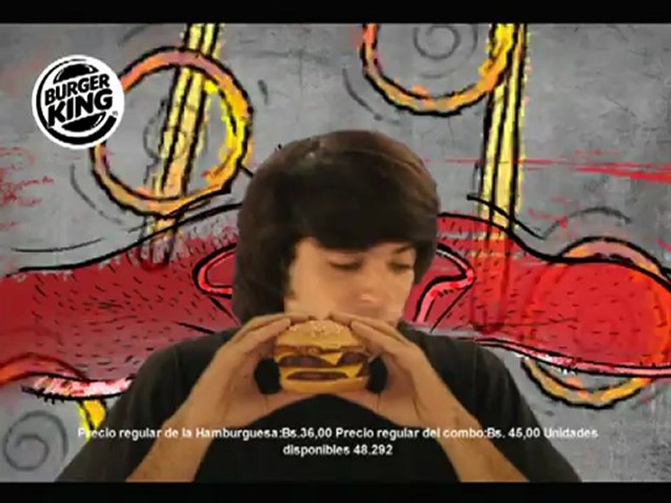 burger king come como un rey