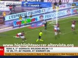 Bologna-Milan 1-3 Sky Sport HD