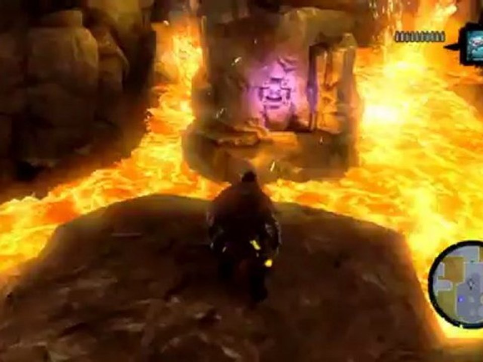 Darksiders 2 - La Balafre : Salle des rochers plongeants