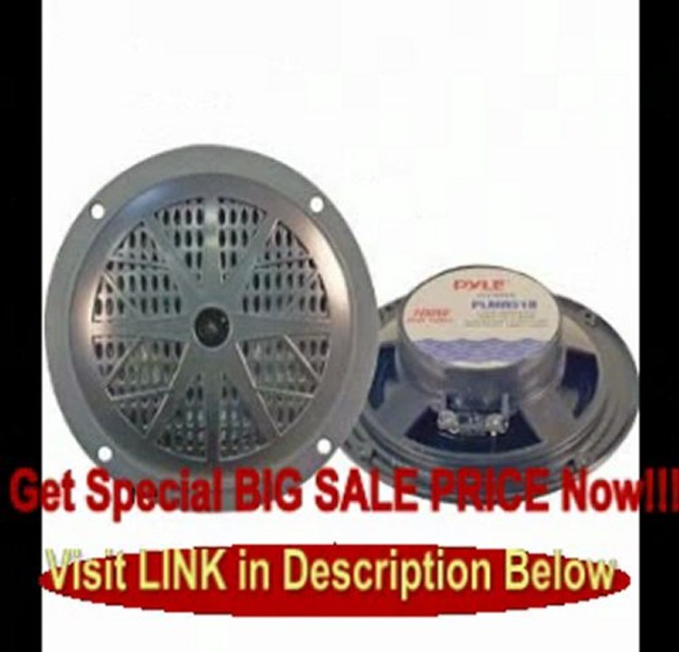 NEW Hydra Series 100-Watt 5.25 2-Way Marine Speakers-Black (Car Audio & Video) Best Price