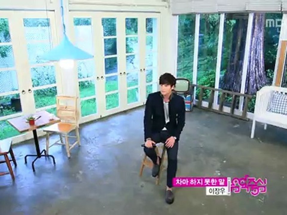 120901 Lee Jang Woo-Words I Couldnt Say