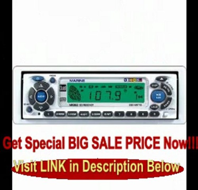 Dual MXD-60 Marine Audio AM/FM CD Player With Tuner Deck For Sale