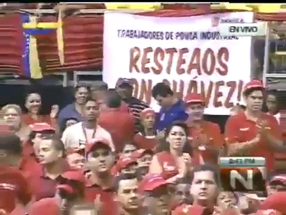 (VÍDEO) Chávez: Hoy PDVSA está en manos de los trabajadores
