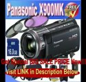 Panasonic X900MK 3MOS 3D Full HD SD Camcorder with 32GB Internal Memory (Black) HC-X900MK   16GB SDHC Class 10 Memory Card... For Sale