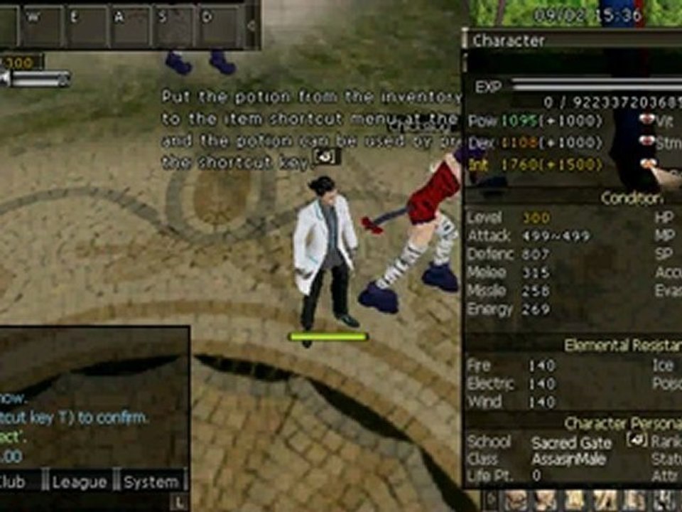 controling the stats