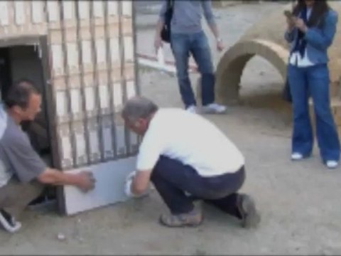 Practice Days Ecohabitat_The frozen reinforced gypsum concrete constructive system_Prof.Hadzu Laszlo