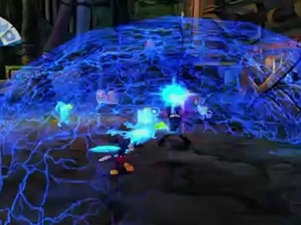 Epic Mickey 2 - Fort Wasteland Gameplay Footage