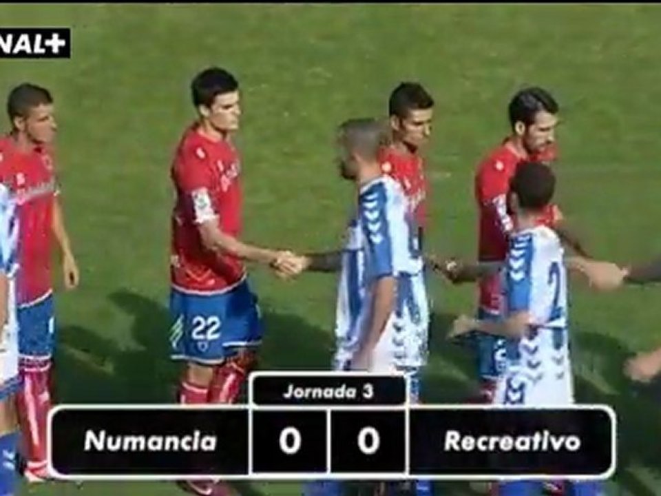 Liga Adelante  Numancia 0  Recreativo 0