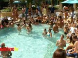 Chord Overstreet and Ashley Benson Poolside at Azure at The Palazzo Las Vegas