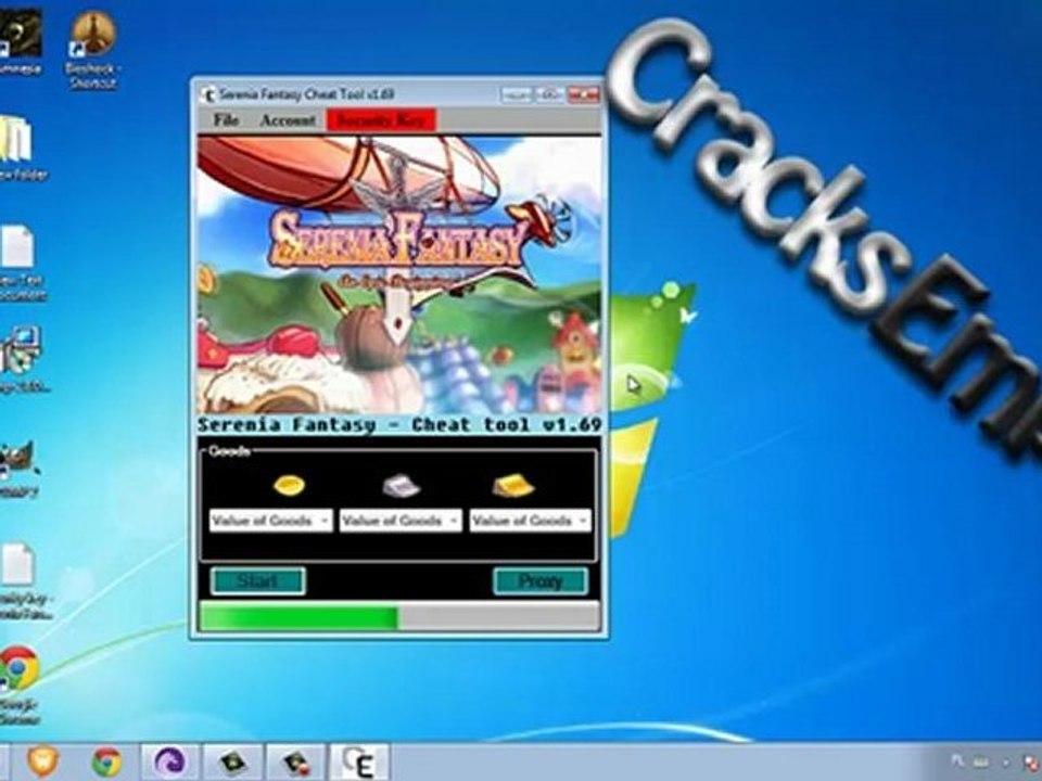 Serenia Fantasy - Cheat Tool v1.69 free Download from RapidShare