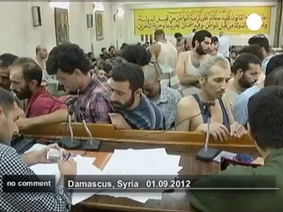 La Syrie libère des prisonniers - no comment
