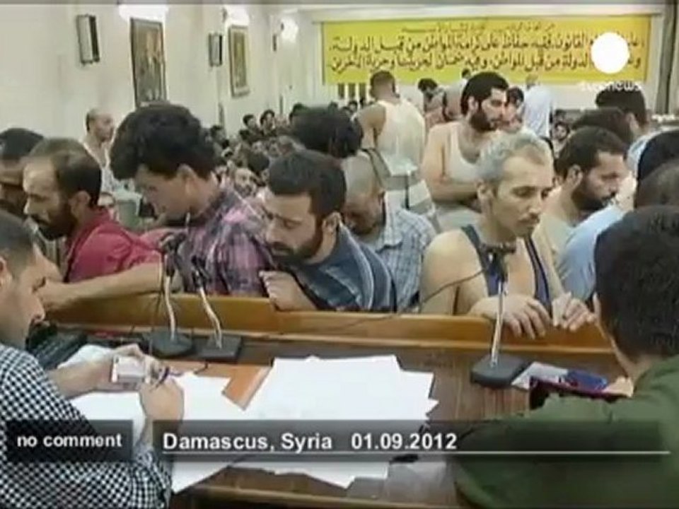 Syria releases detainees - no comment