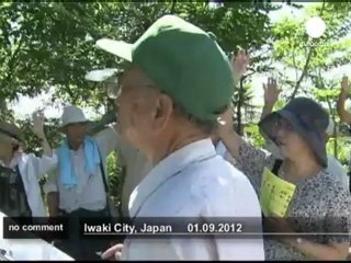 Japan holds disaster exercises throughout... - no comment