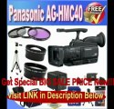 Panasonic Professional AG-HMC40 AVCHD Camcorder with 10.6 MP Still and 12x Optical Zoom   Extended Life Battery   32GB SDH... Best  Price