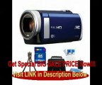 JVC GZ-EX210AUS HD Everio Camcorder f1.8 40x Zoom 3 Touchscreen WiFi w/ 16GB Bundle. Bundle Includes 16 GB Memory Card, D...