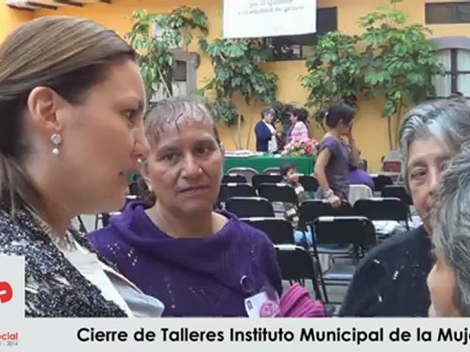 Cierre de Talleres Instituto Municipal de la Mujer Teziutlan,Pue