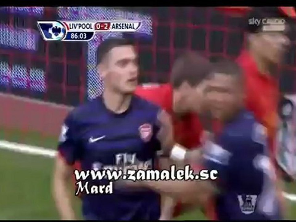 ملخص واهداف مبارة ليفربول 0-2 أرسنال