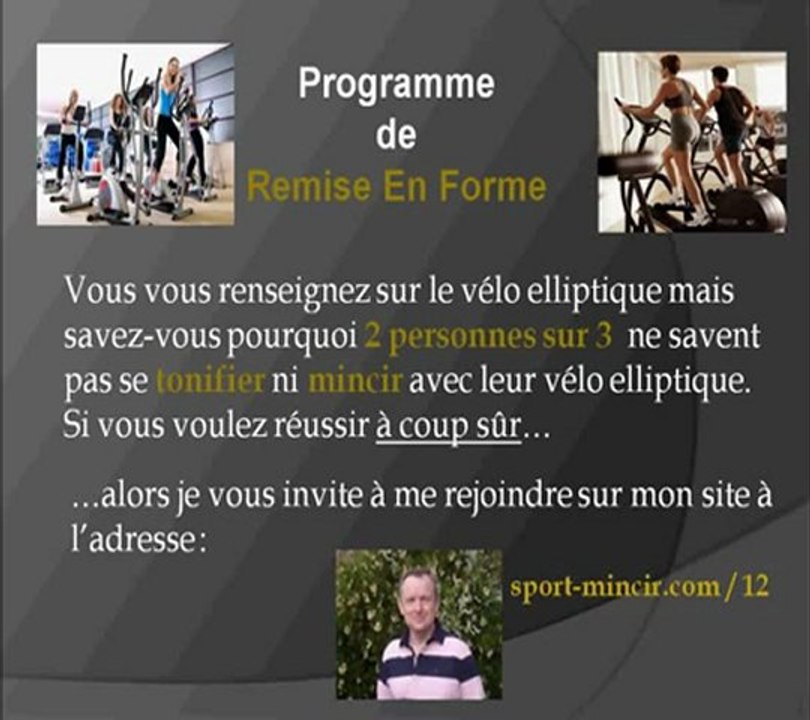 Velo elliptique domyos ve 460