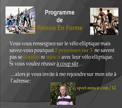 Velo elliptique domyos ve 460