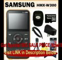 Samsung HMX-W300 Waterproof HD Pocket Camcorder Yellow   Transcend 16GB Class 4 Micro SD Memory Card SALE