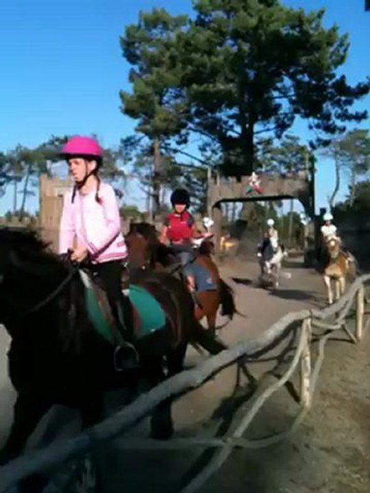 Camille au trot