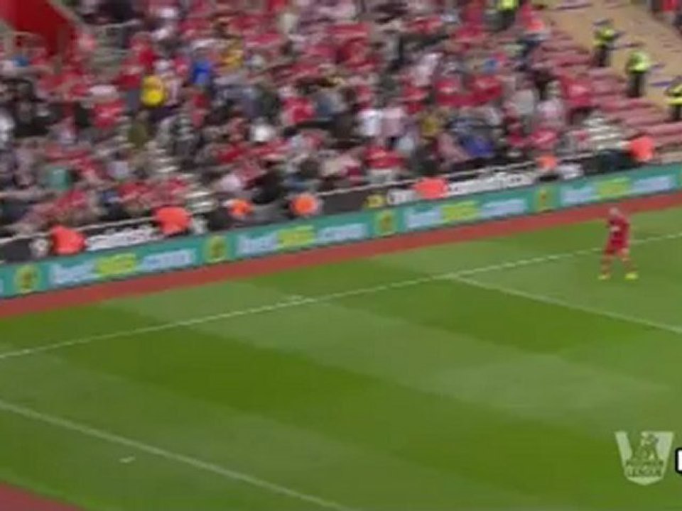 هدف مانشستر يونايتد  الثاني على ساوثهامبتون - فان بيرسي