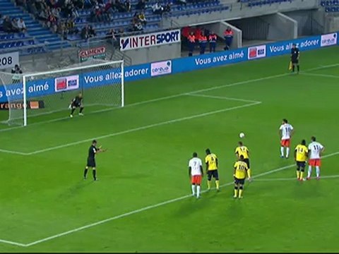 But Younes BELHANDA (16ème pen) - FC Sochaux-Montbéliard - Montpellier Hérault SC (1-3) - saison 2012/2013