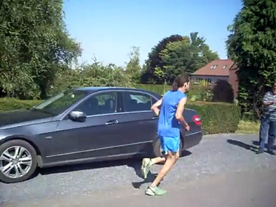 Arrivée du jogging des pépinières de Lesdain