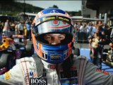 F1 - Button gana en Bélgica donde Alonso tuvo un accidente