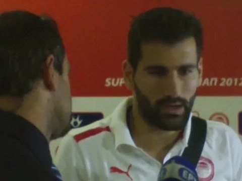 Δηλώσεις Σιόβα (Ολυμπιακός - Λεβαδειακός 4-0, 2012)