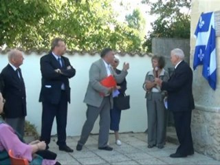 INAUGURATION PLAQUE PIERRE BRUN