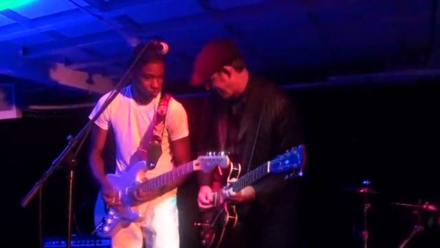 Steve Strongman & Jamiah (17 years old !!! ) Sugar Sweet BluesCruise Trois-Rivières 2012