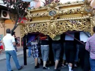 Ensayo Cristo de la Caridad. Ciudad Real. 2 de Septiembre de 2012. LA VOZ DEL COFRADE.