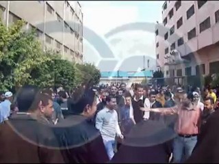 مظاهرات عمال مصانع الإستثمار ببورسعيد