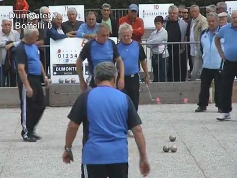Mène 3, finale championnat France Vétérans, Novalaise 2012