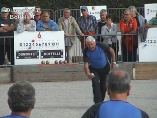 Mène 6, finale championnat France Vétérans, Novalaise 2012