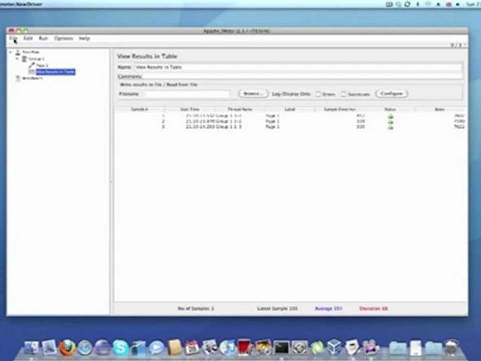 Website Stress Testing using JMeter b