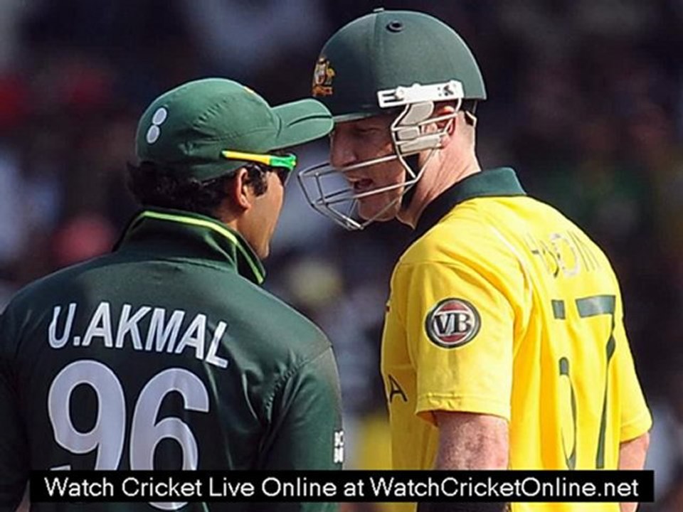 watch Pakistan vs Australia ODI Series 2012 live streaming